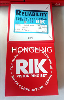 Alloy Steel RIK Piston Rings With Isuzu 4JG2 17211 8-97080-215-0 Mitsubishi 4M50 ME995590 20100