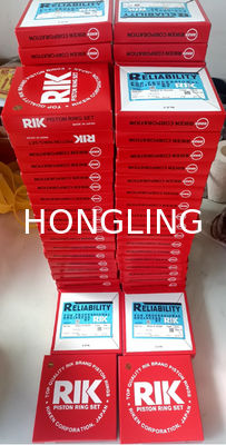 Alloy Steel RIK Piston Rings With Isuzu 4JG2 17211 8-97080-215-0 Mitsubishi 4M50 ME995590 20100