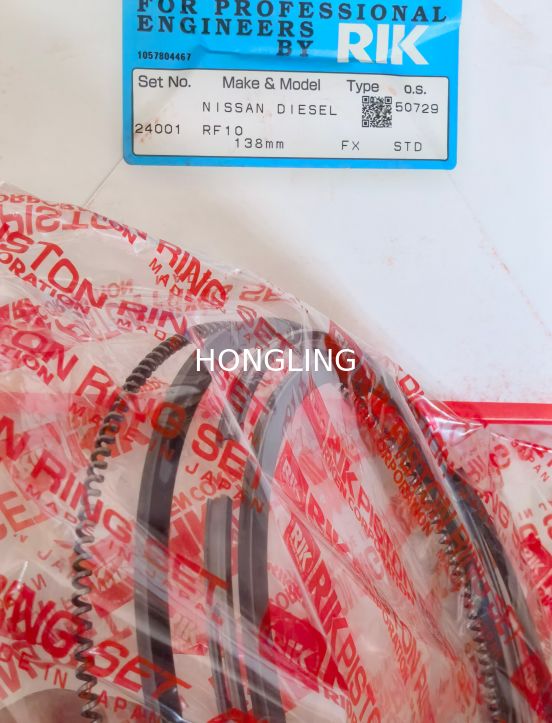 Lightweight Nissan RF8 Piston Ring 12040-97072 24001