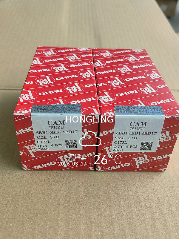 Isuzu 6BD1 Camshaft bearing 9-11691-048 9-11693-035 C173L 4D31 Main bearing ME999384 MS-1807